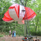 Illustration for article titled This Hanging Hotel Made of Recycled Materials Is Definitely Weird, Maybe Wonderful